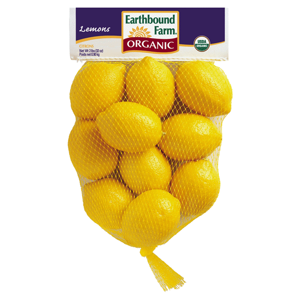 slide 1 of 1, Earthbound Farm Organic Lemons, 32 oz