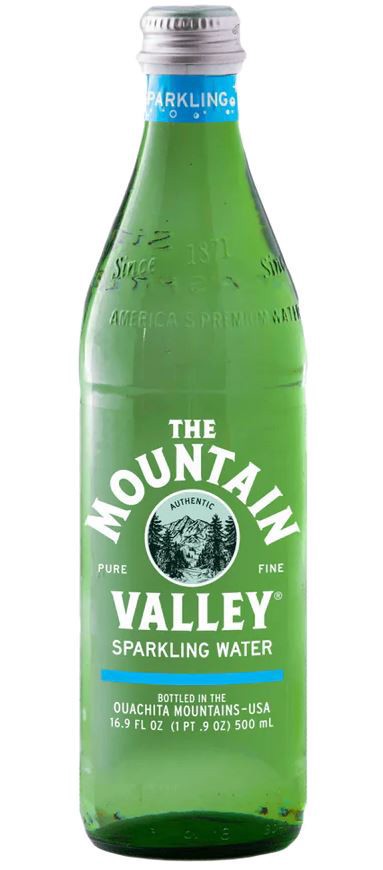 slide 1 of 1, Mountain Valley Water - Sparkling Glass - 12 ct, 12 ct