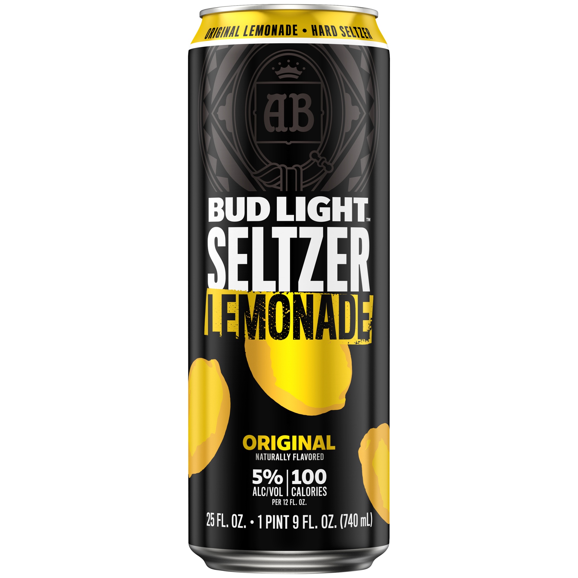 slide 1 of 1, Bud Light Seltzer Lemonade Classic Seltzer Single Can, 25 oz