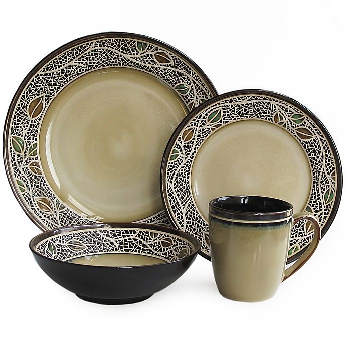 slide 1 of 1, American Atelier Cordoba Dinnerware Set, 16 ct