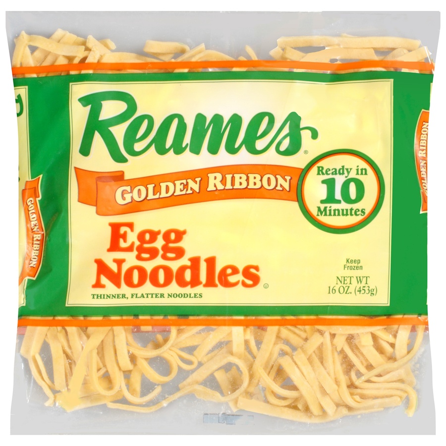 slide 1 of 1, Reames Golden Rbn Egg Noodles, 16 oz