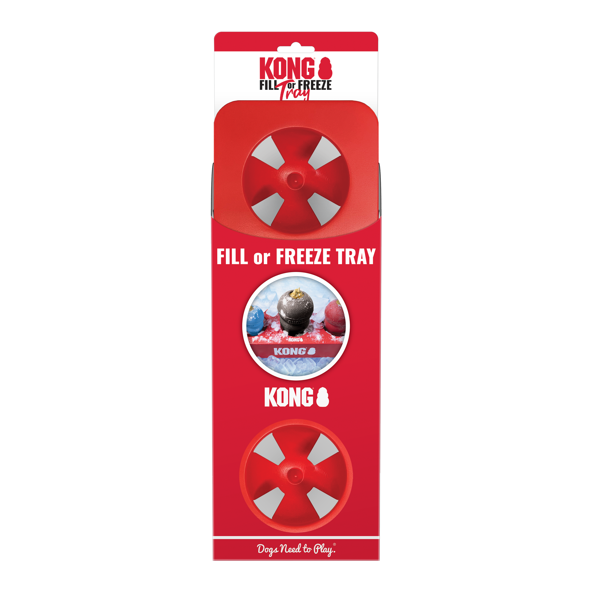 slide 4 of 4, KONG Fill or Freeze Tray, 1 ct