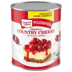 Duncan Hines Wilderness Original Country Cherry Pie Filling & Topping 21 oz