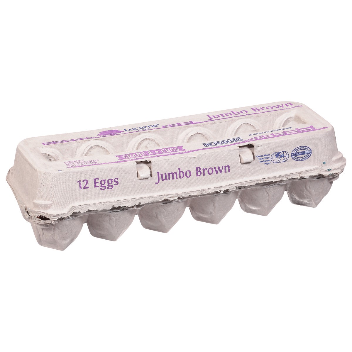 slide 6 of 11, Lucerne Dairy Farms Jumbo Brown Eggs, 12 ct