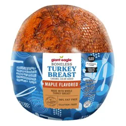 Giant Eagle Turkey Breast, Maple Flavored