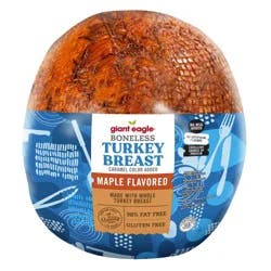 Giant Eagle Turkey Breast, Maple Flavored