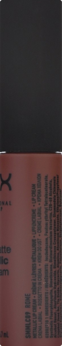 slide 5 of 9, NYX Professional Makeup Cannes SMMLC09 Metallic Soft Matte Lip Cream 0.22 oz, 0.22 oz