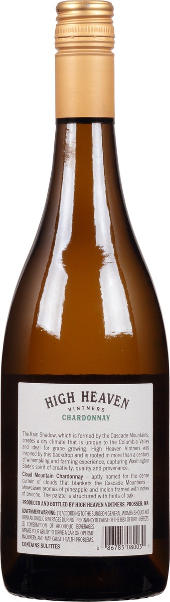 slide 2 of 7, High Heaven Vintners Chardonnay, 750ml, 750 ml
