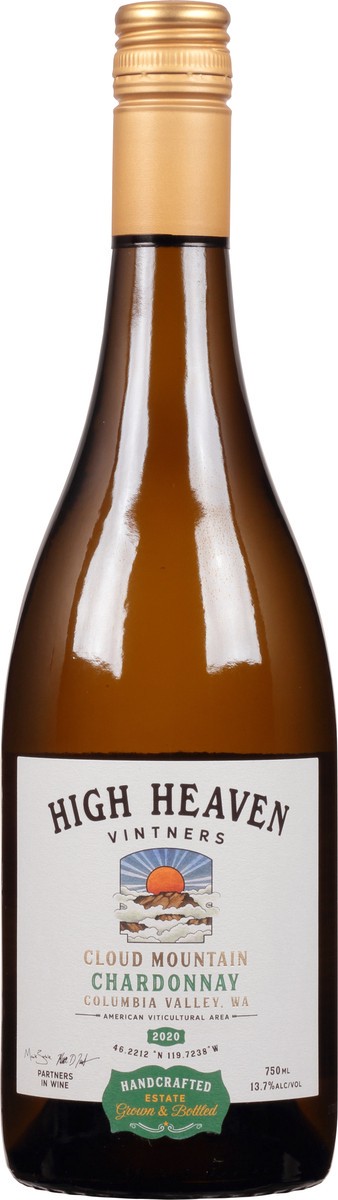 slide 7 of 7, High Heaven Vintners Chardonnay, 750ml, 750 ml