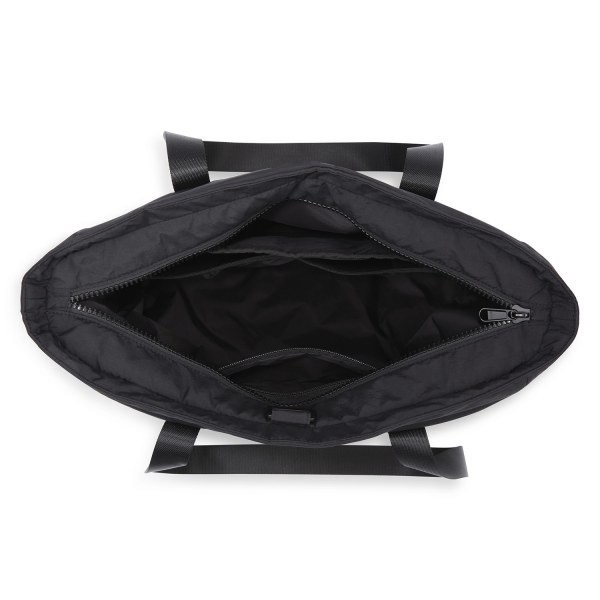 slide 2 of 5, BAGSMART Nylon Zoraesque Tote, 12-1/2""H x 15-1/4""W x 6""D, Black, 1 ct
