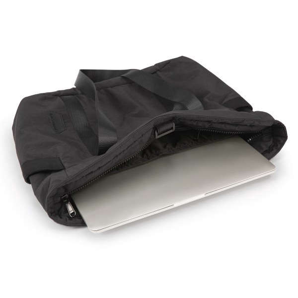 slide 5 of 5, BAGSMART Nylon Zoraesque Tote, 12-1/2""H x 15-1/4""W x 6""D, Black, 1 ct