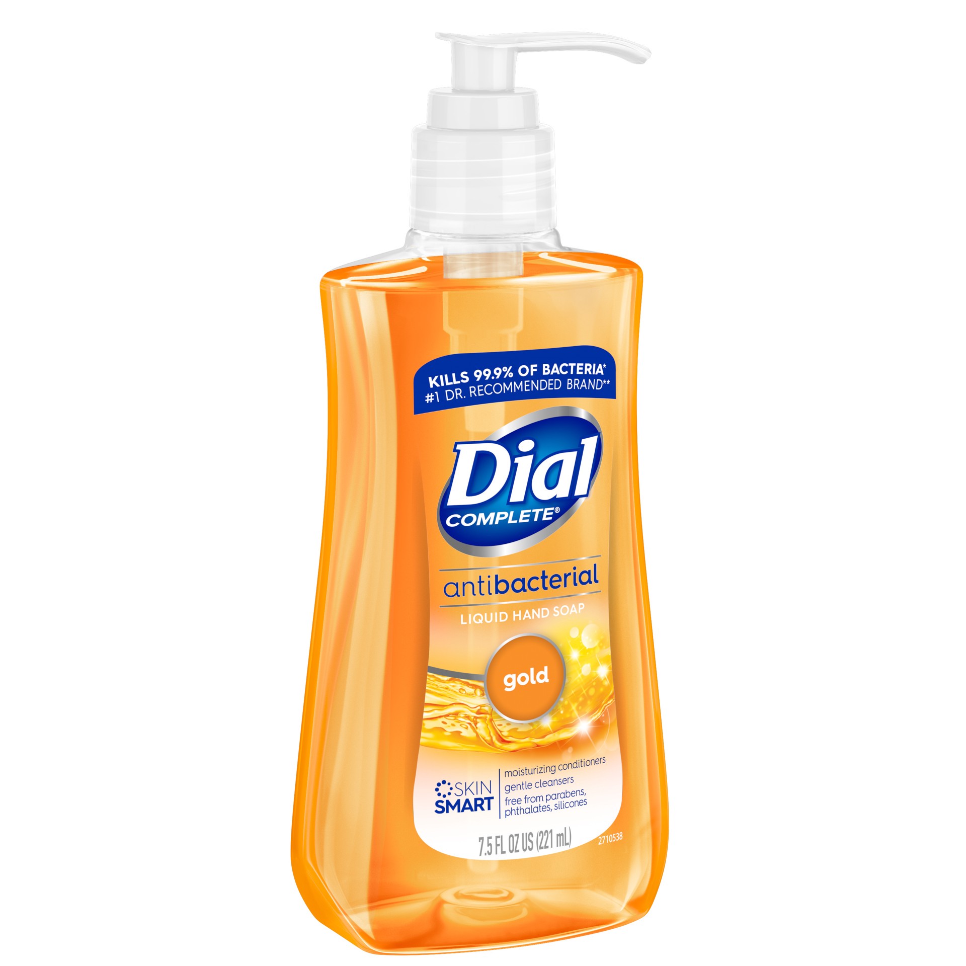 slide 4 of 5, Dial Gold Liquid Hand Soap, 7.5 oz