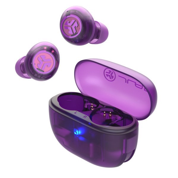 slide 2 of 3, JLab Audio Go Pop ANC True Wireless Earbuds, Translucent Purple, 1 ct