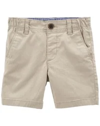 Oshkosh Baby Stretch Chino Shorts Khaki 24M