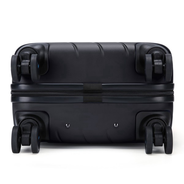 slide 7 of 10, BAGSMART Polycarbonate Rolling Daren Carry-On Suitcase, 21-3/4""H x 14""W x 8-3/4""D, Black, 1 ct