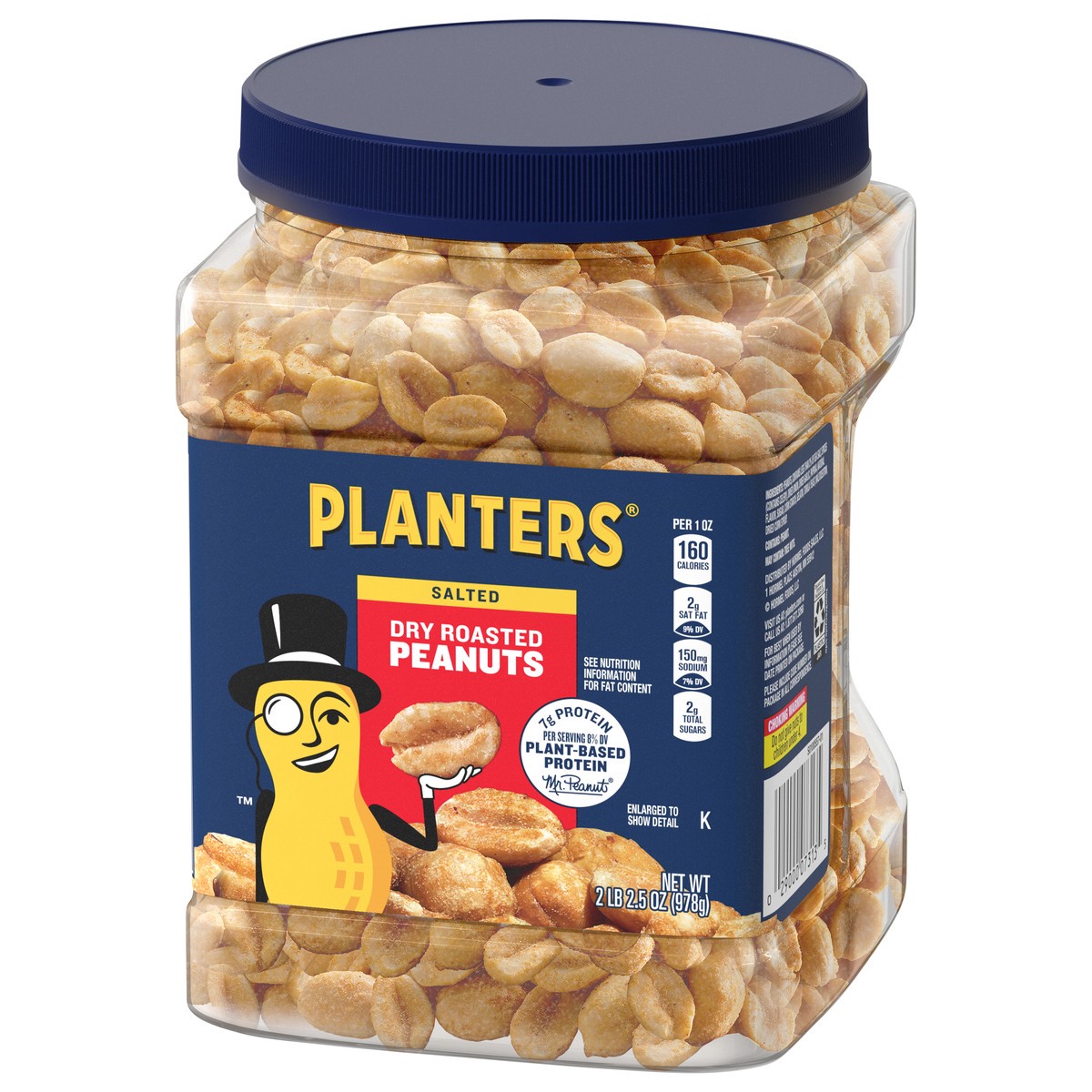 slide 11 of 14, Planters Salted Dry Roasted Peanuts 34.5 oz, 34.5 oz