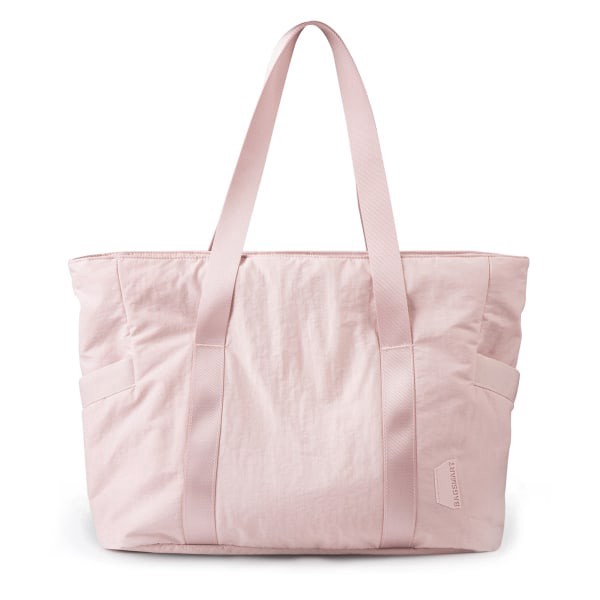 slide 1 of 10, BAGSMART Nylon Zoraesque Tote, 12-1/2""H x 15-1/4""W x 6""D, Pink, 1 ct