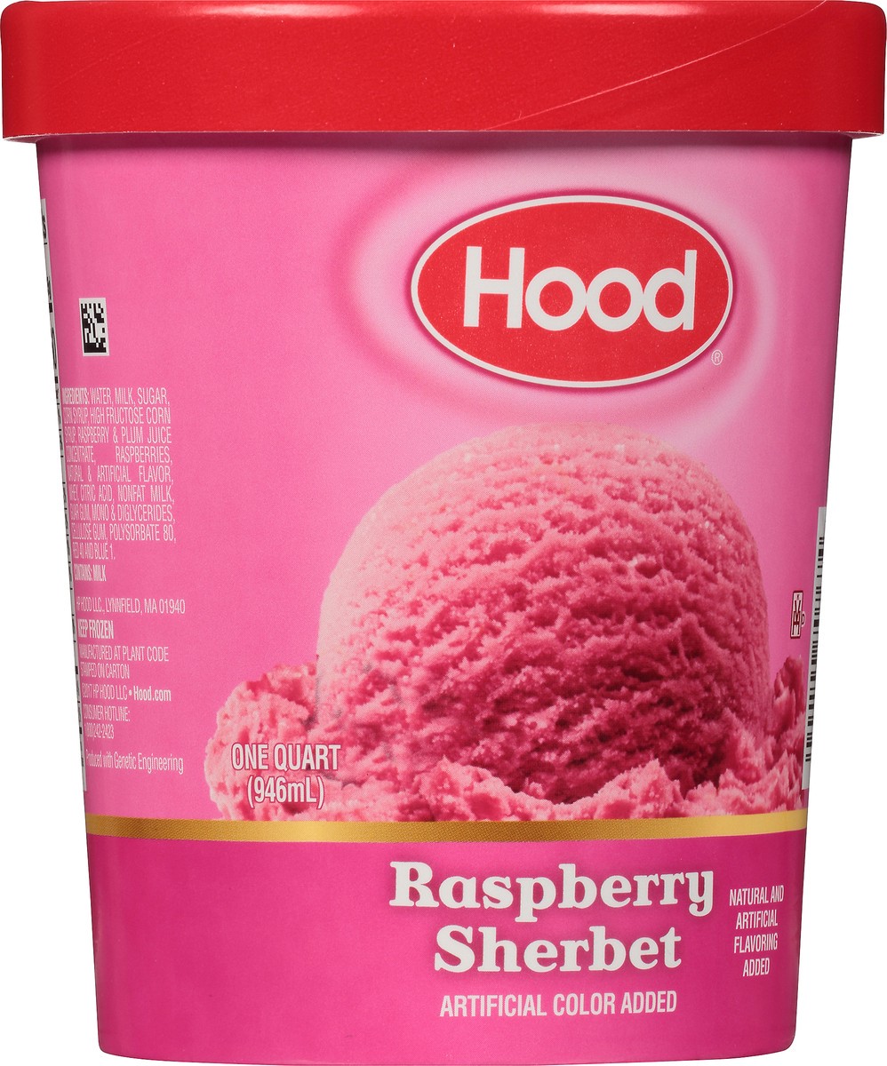 slide 8 of 8, Hood Raspberry Sherbet, 1 qt