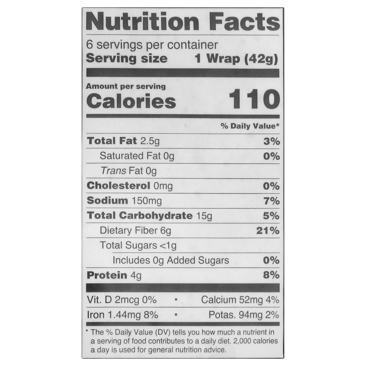 slide 2 of 10, BFree Quinoa & Chia Seed Wraps 6 ea, 6 ct