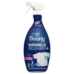 Downy Wrinkle Releaser and Fabric Refresher, Light Fresh Scent, 33.8 fl oz