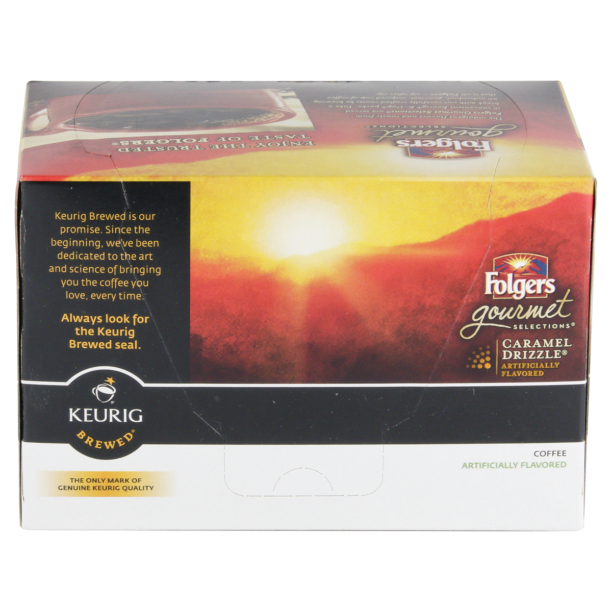 slide 6 of 6, Folgers Gourmet Selections Caramel Drizzle K-Cup Packs, 12 ct