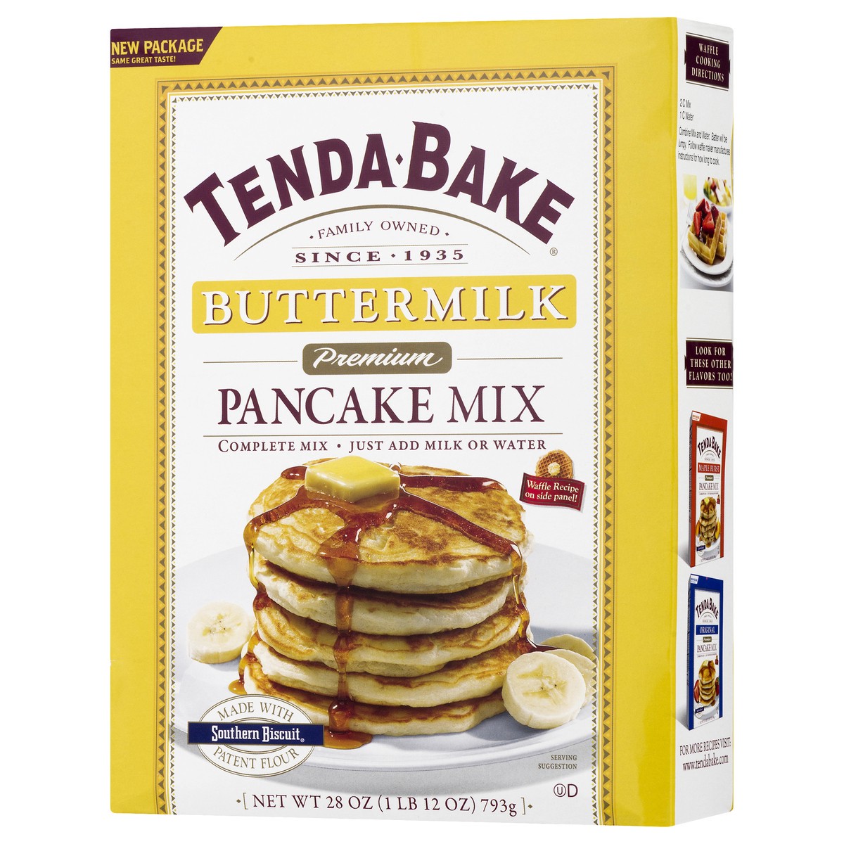slide 3 of 9, Tenda-Bake Buttermilk Pancake Mix, 28 oz