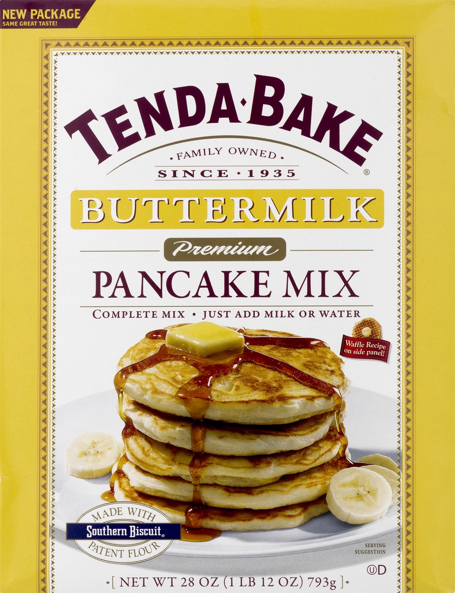 slide 6 of 9, Tenda-Bake Buttermilk Pancake Mix, 28 oz