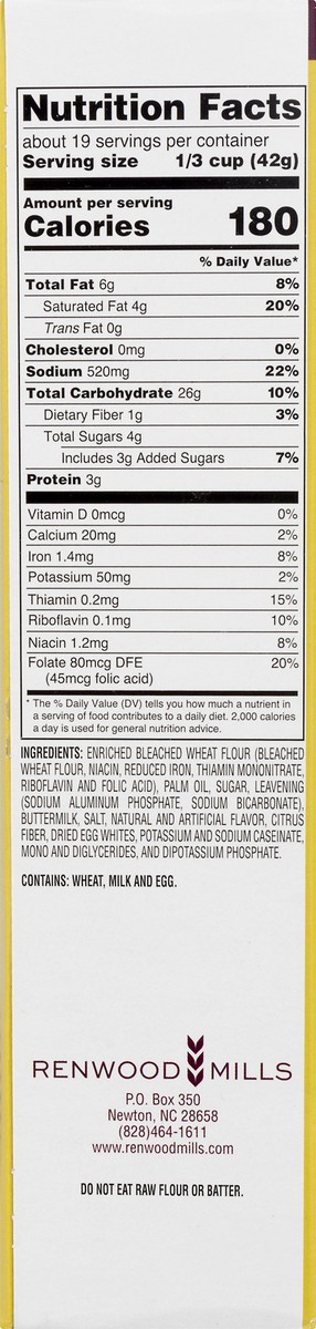 slide 7 of 9, Tenda-Bake Buttermilk Pancake Mix, 28 oz