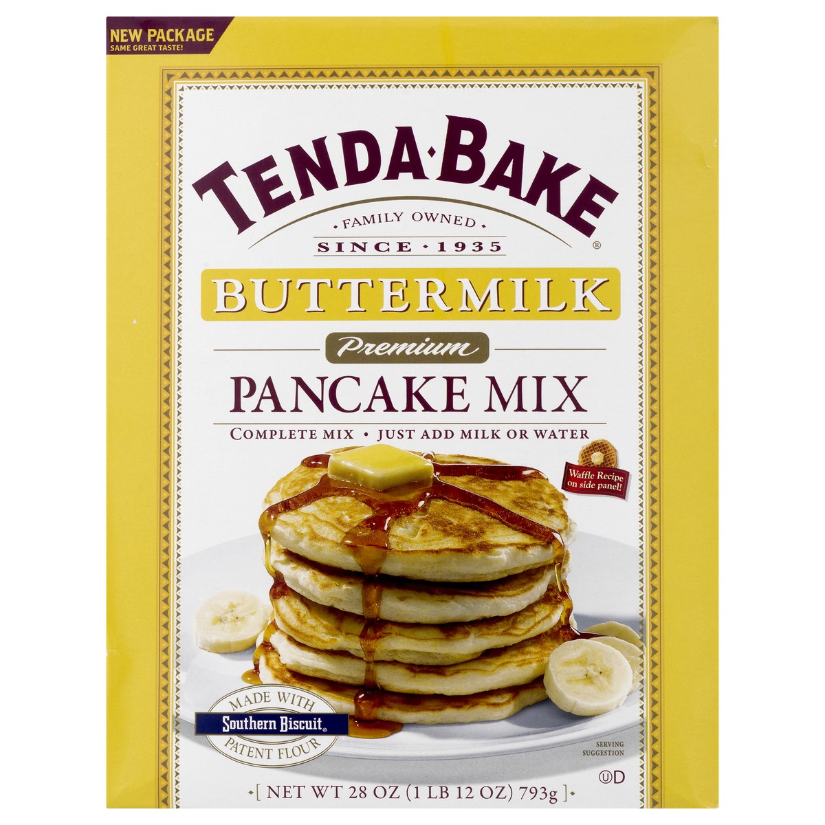slide 1 of 9, Tenda-Bake Buttermilk Pancake Mix, 28 oz