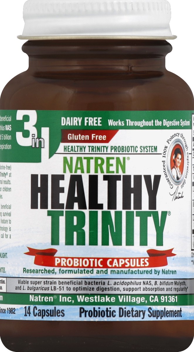 slide 1 of 3, Natren Healthy Trinity 14 ea, 14 ct