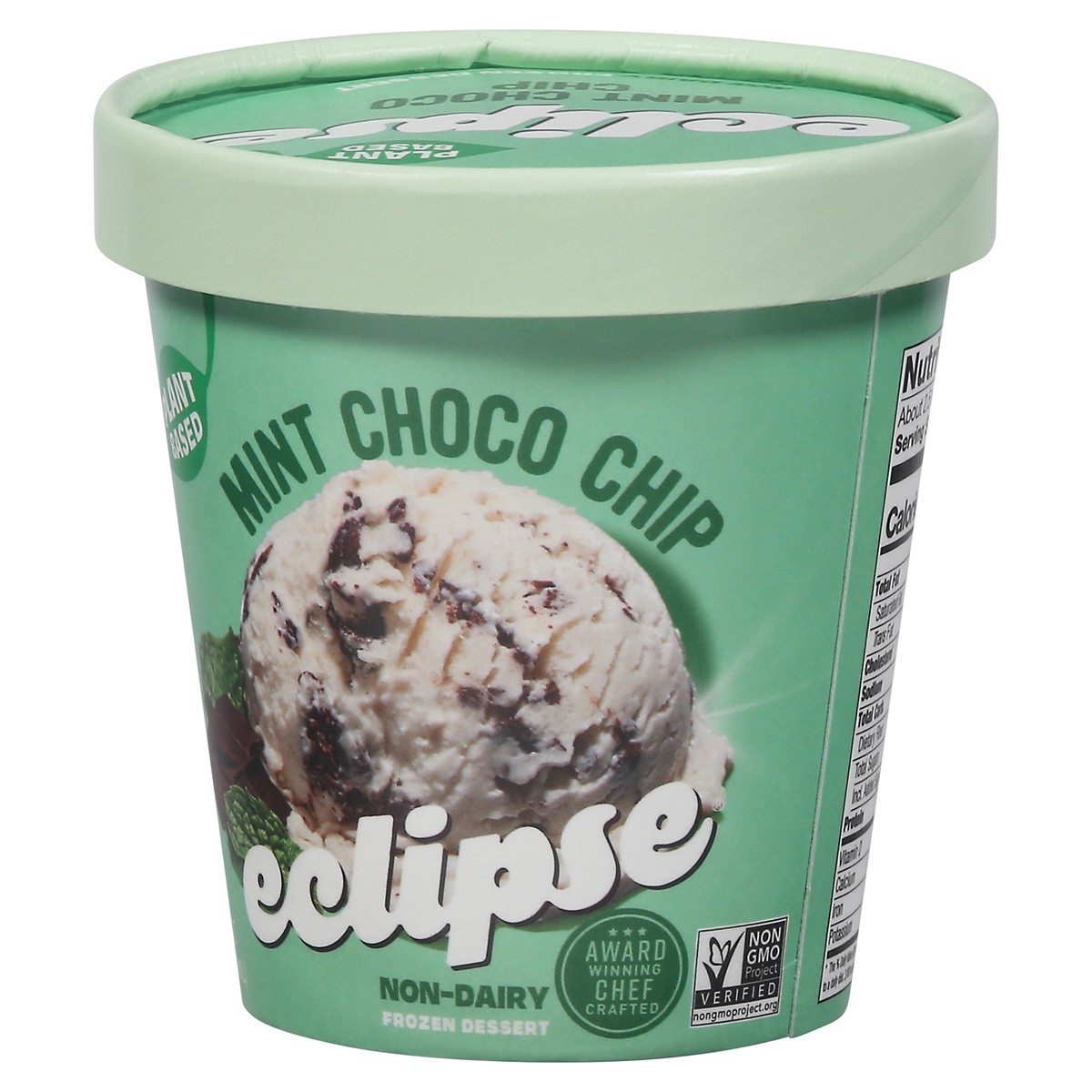 slide 3 of 9, Eclipse Non-Dairy Mint Choco Chip Frozen Dessert 14 oz, 14 oz