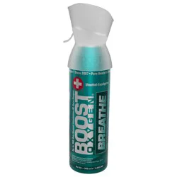 Boost Oxygen Supplemental Oxygen – BREATHE Menthol Eucalyptus 5 Liter