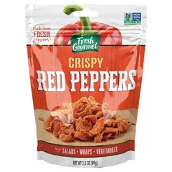 Fresh Gourmet 3.5 oz Crispy Red Peppers, Bag