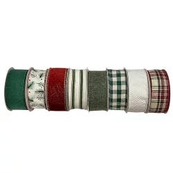 Bee & Willow Home Bee & Willow Assorted Fabric Ribbon Rolls