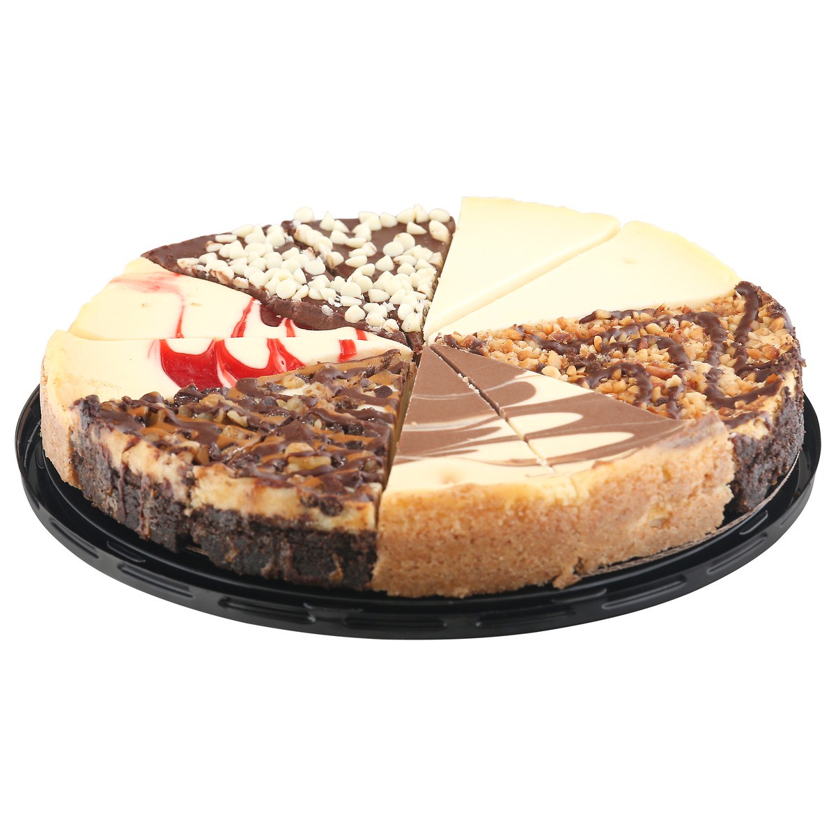 slide 2 of 12, The Father's Table Father's Table Gourmet Variety Sampler Cheesecake, 40 oz