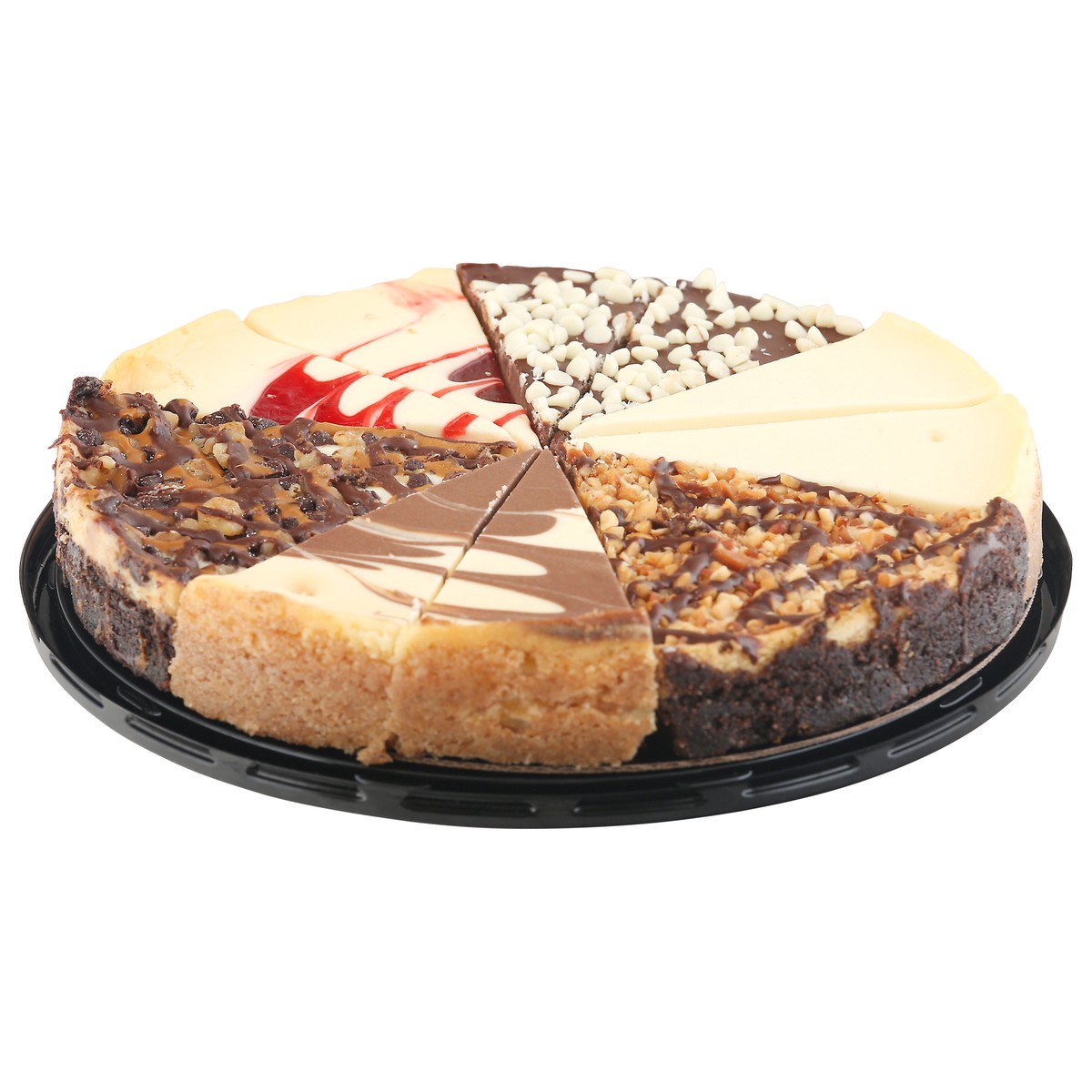 slide 3 of 12, The Father's Table Variety Cheesecake 40 oz Tray, 40 oz