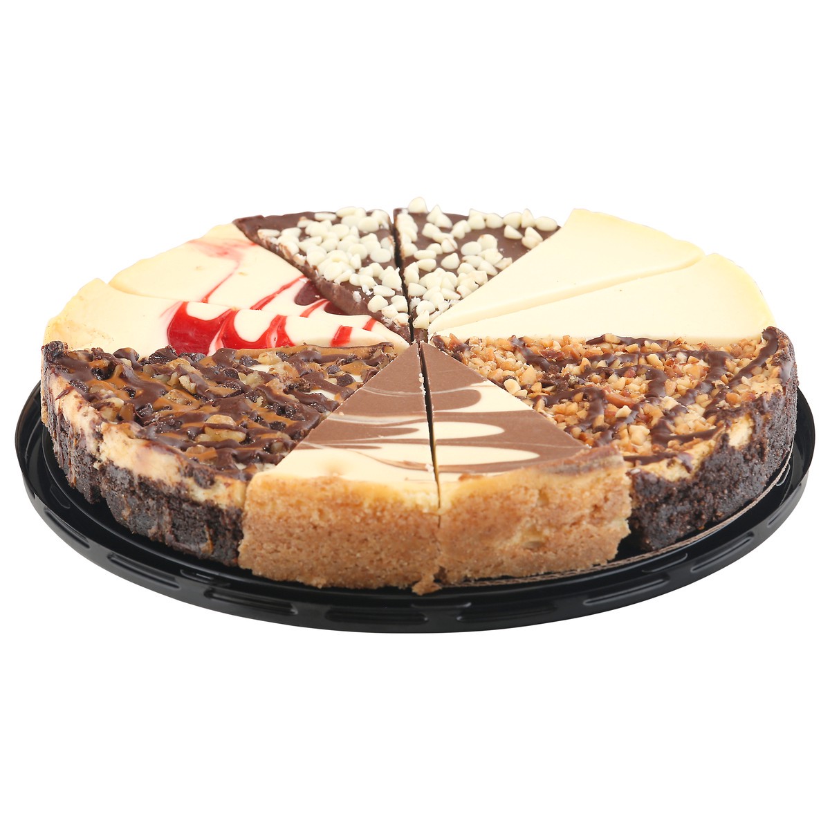 slide 1 of 12, The Father's Table Variety Cheesecake 40 oz Tray, 40 oz