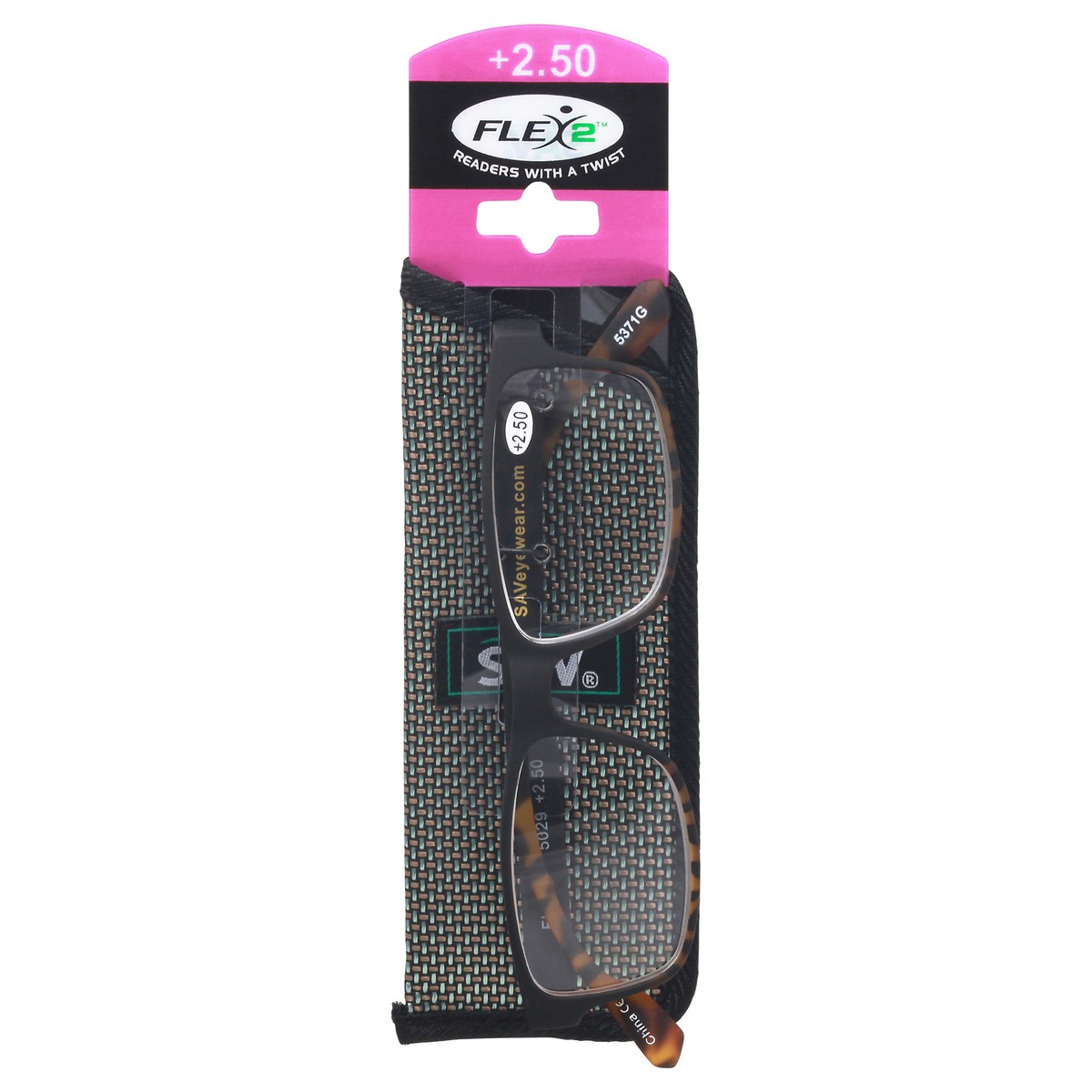 slide 3 of 4, Flex 2 +3.00 Eyeglasses 1 ea Card, 1 ct