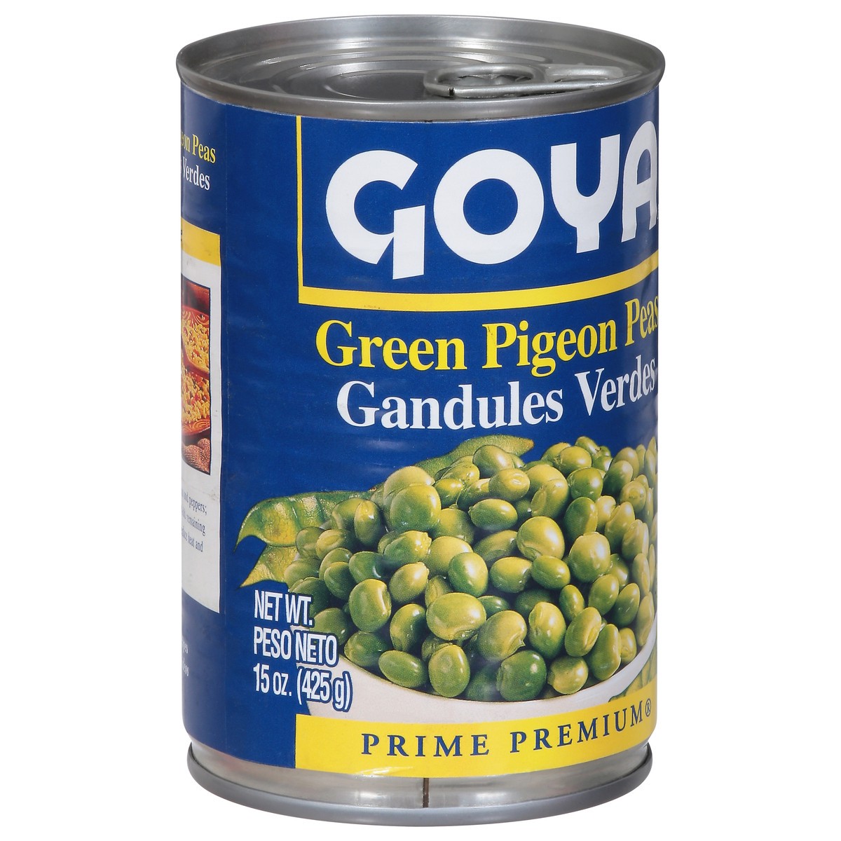 slide 9 of 9, Goya Prime Premium Green Pigeon Peas 15 oz, 15 oz