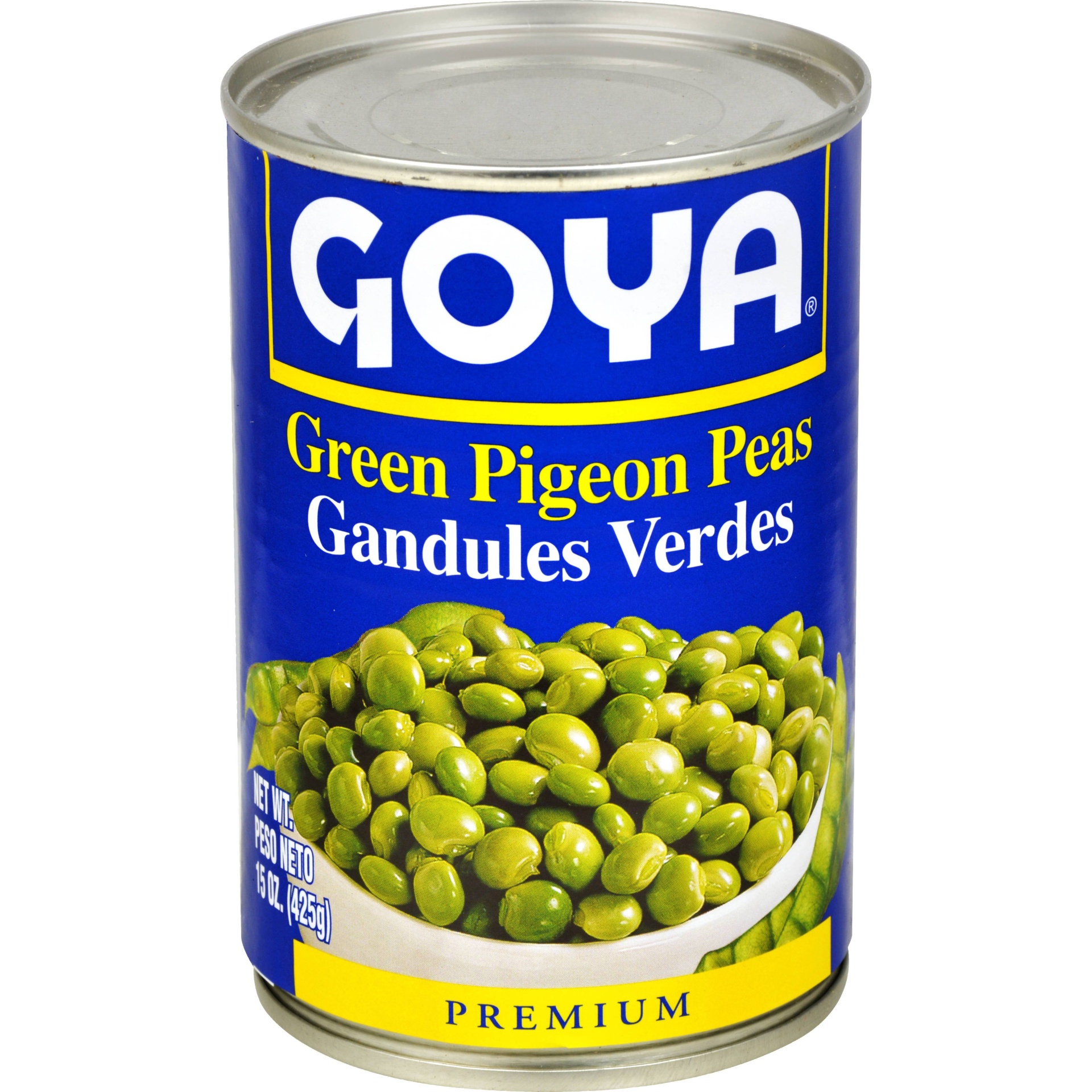 slide 1 of 1, Goya Green Pigeon Peas, 15 oz