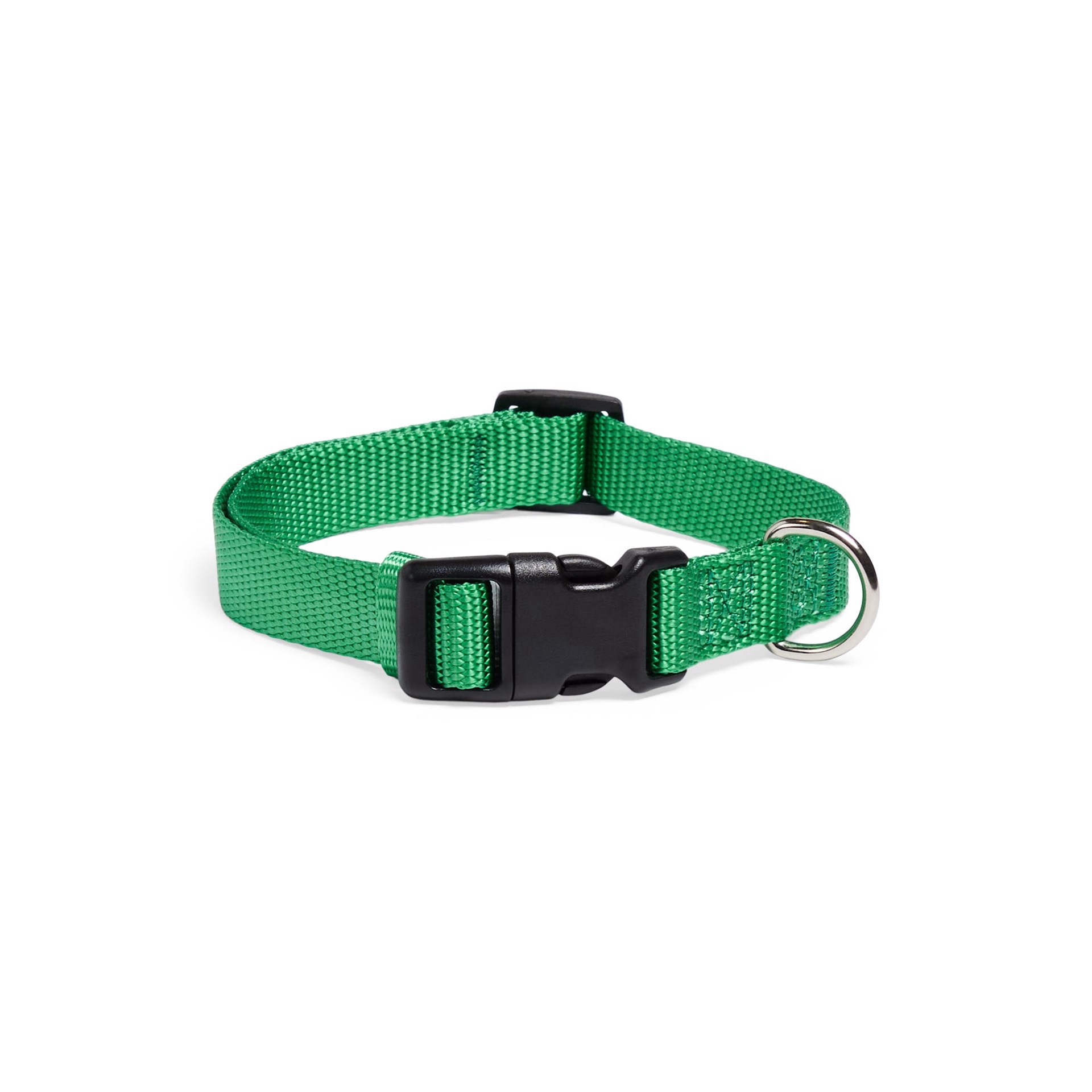 slide 1 of 1, YOULY Adjustable Dog Collar, Green, Medium, MED