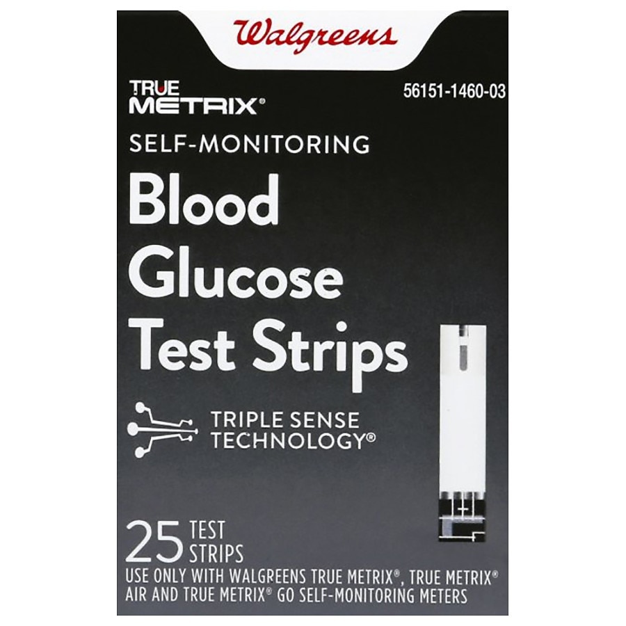 Walgreens Premium True Metrix Self-Monitoring Blood Glucose Meter Black