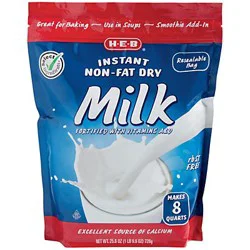 H-E-B Select Ingredients Instant Nonfat Dry Milk