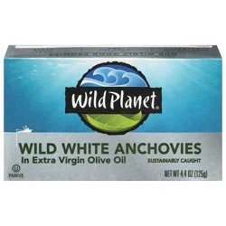 Wild Planet Wild White Anchovies in Extra Virgin Olive Oil