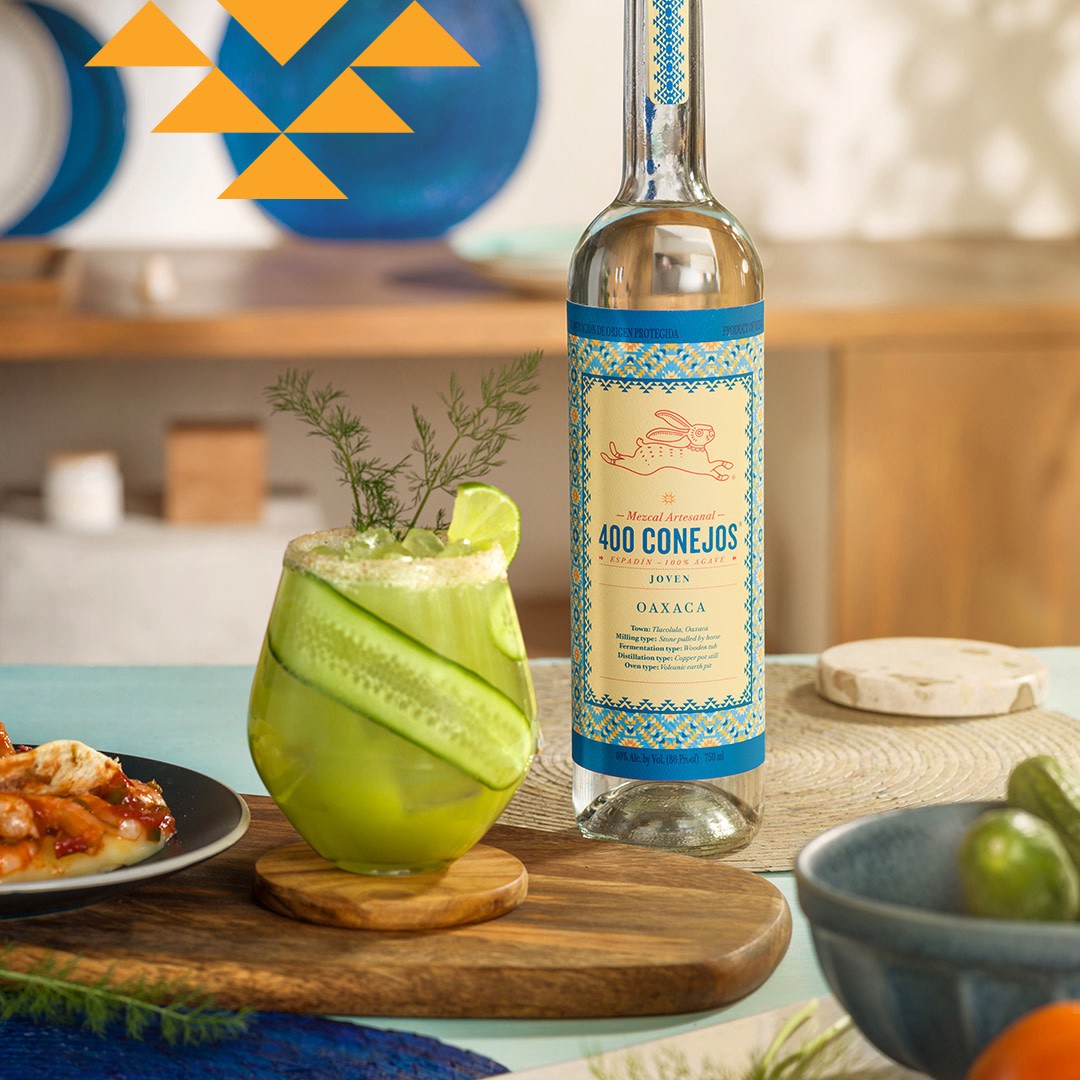 slide 3 of 10, 400 Conejos Espadín Mezcal Joven 80 Proof (1.75 L), 1.75 liter