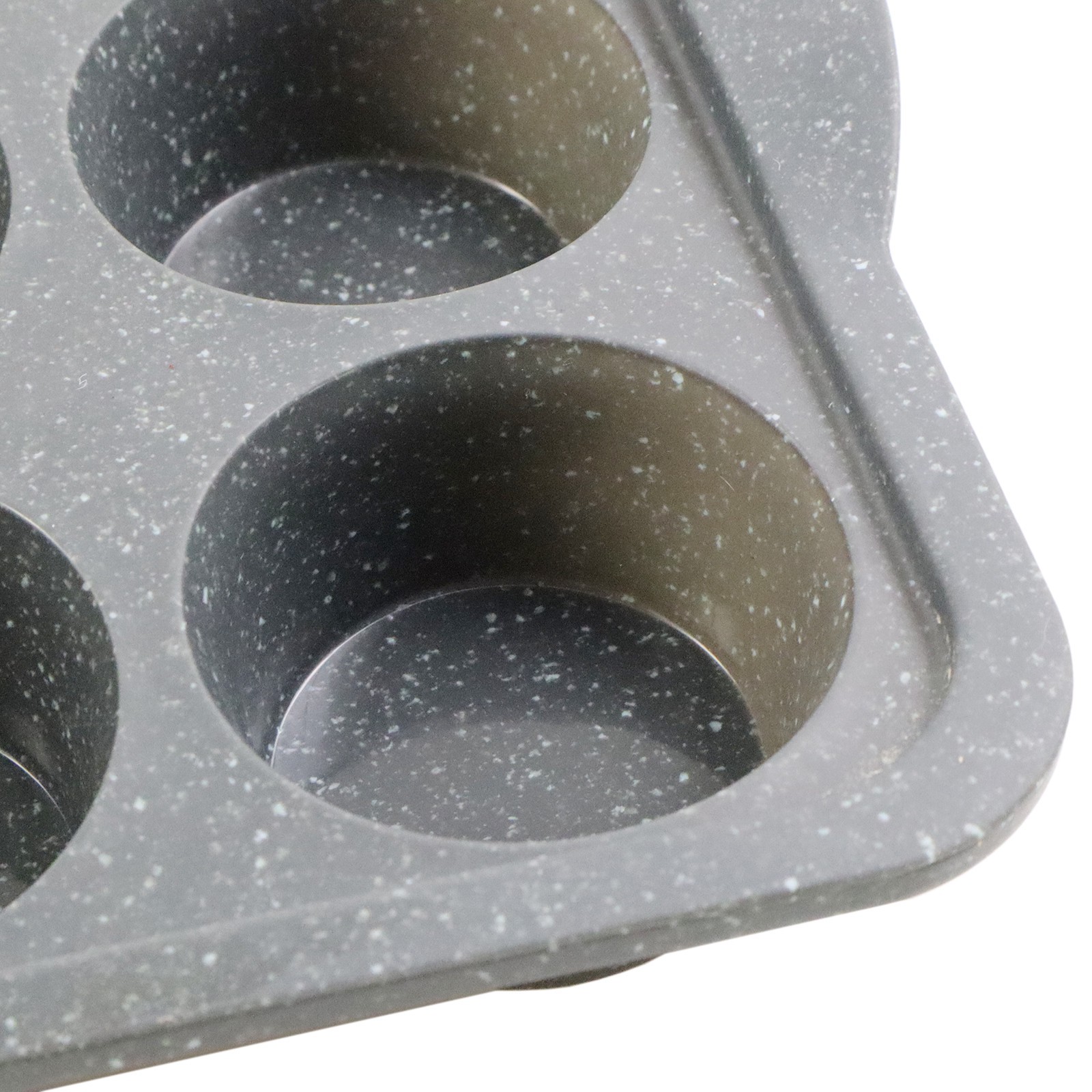 slide 2 of 5, 12-Cavity Metal-Reinforced Silicone Muffin Pan By Celebrate It, 9.88 in x 13.9 in x 1.99 in
