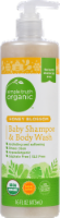 slide 1 of 1, Simple Truth Organic 2 In 1 Baby Wash Sweet Honey, 16 fl oz