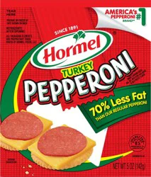 Hormel Turkey Pepperoni 5 oz. ZIP-PAK