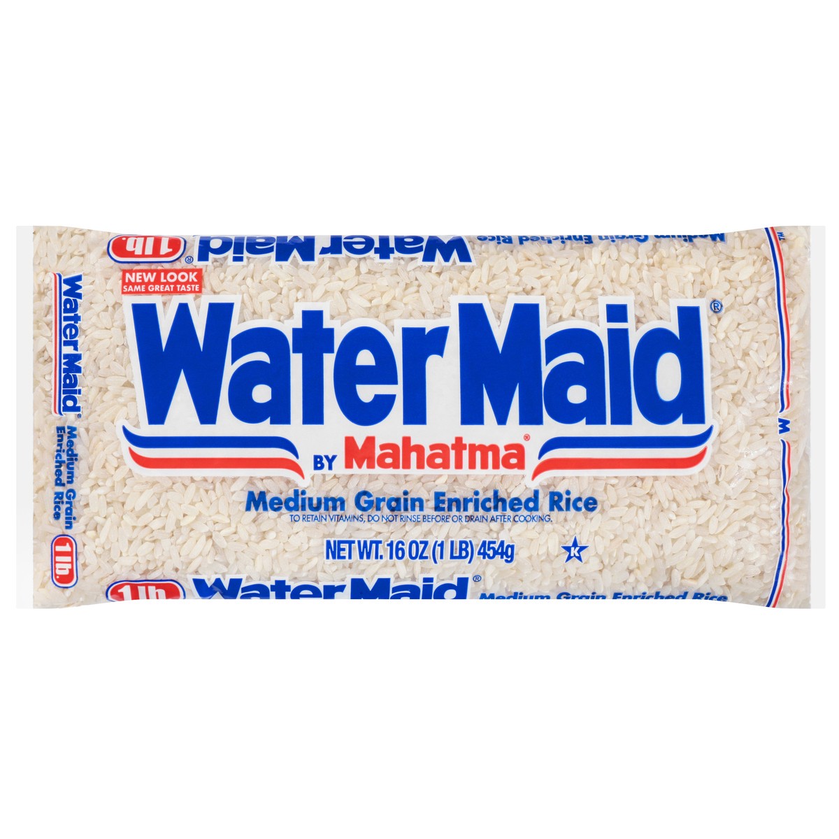 slide 1 of 5, Water Maid Medium Grain Enriched Rice 16 oz, 16 oz