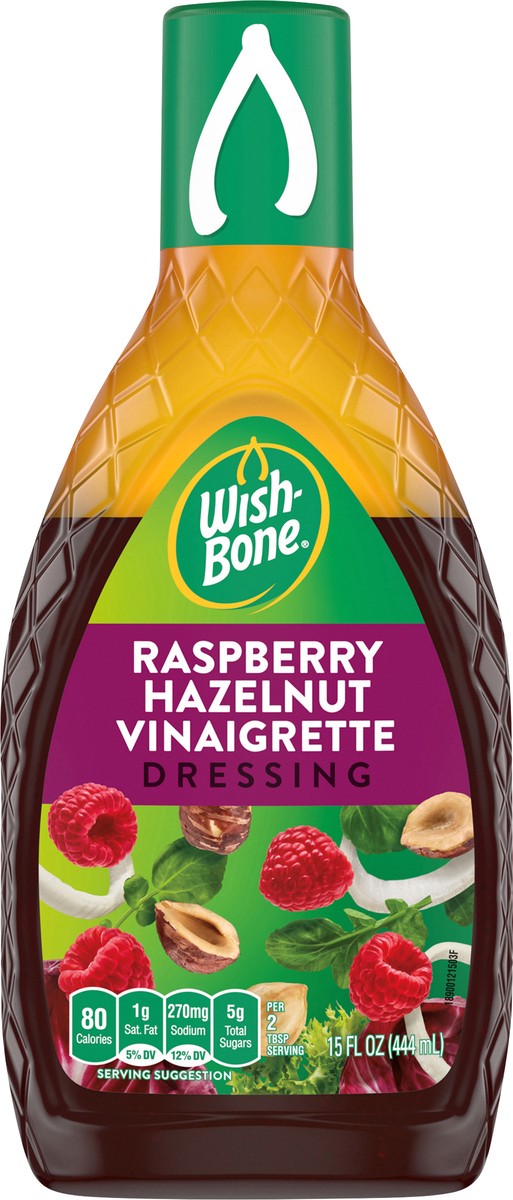 slide 1 of 2, Wish-Bone Raspberry Hazelnut Vinaigrette Dressing 15 oz, 15 oz